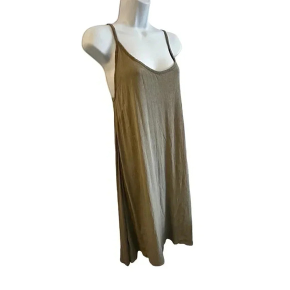Tonlé taupe dress women's xs summer dress - Picture 2 of 10